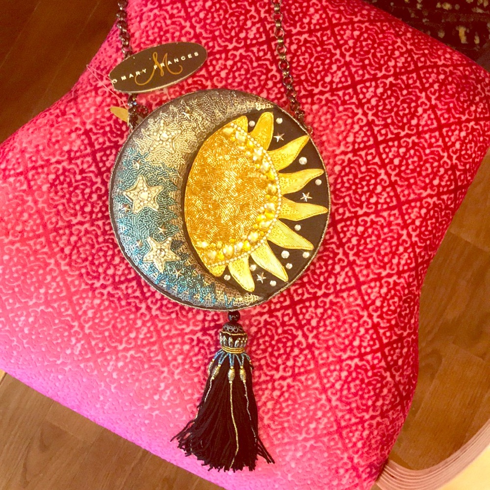 Mary Francis "Day to Night" cross body bag.